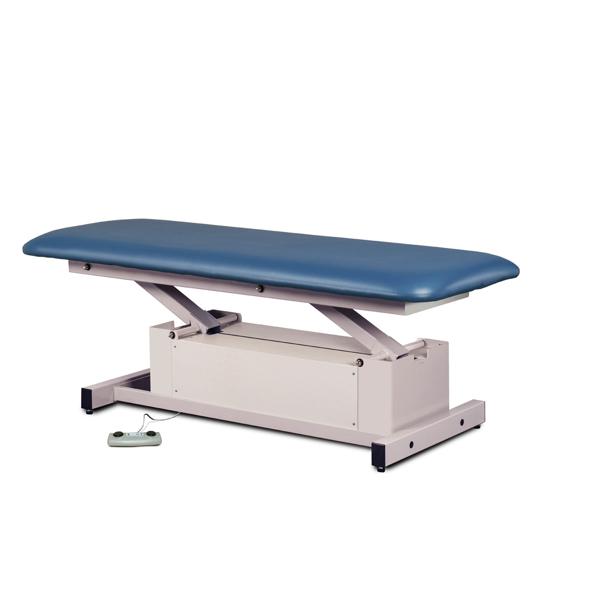 Clinton Industries - 87100 Power Glide Hi-Lo Exam Table w/ Flat Top & Shrouded Base - Clinton Industries product image