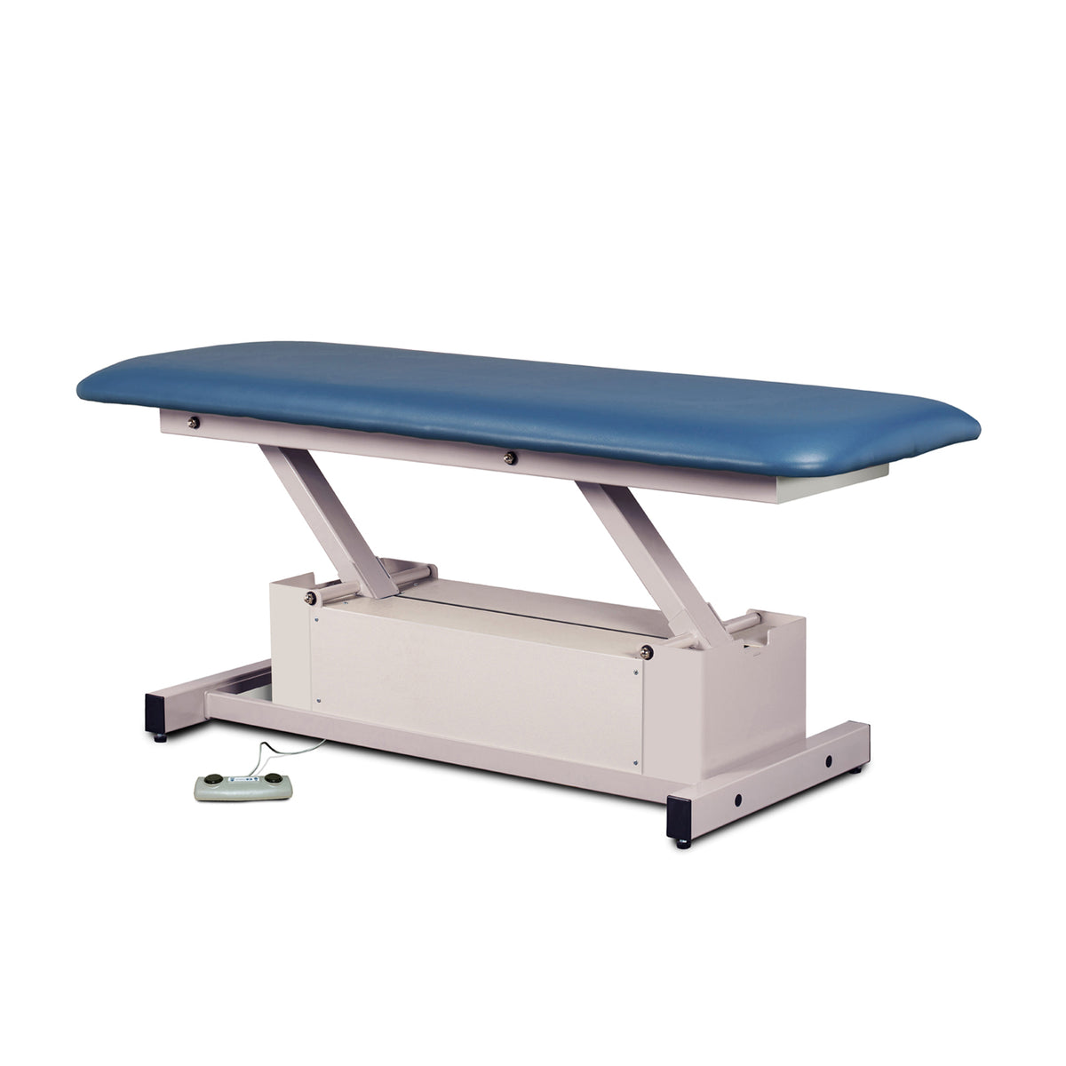 Clinton Industries - 87100 Power Glide Hi-Lo Exam Table w/ Flat Top & Shrouded Base - Clinton Industries product image