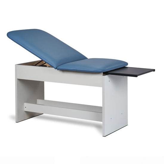 Clinton Industries - 91100 Space Saver Exam Table. Panel Leg w/ Adjustable Back & Pull-Out Leg Rest - Clinton Industries product image