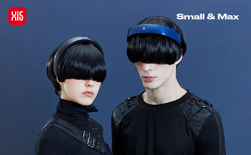 Master Massage - H1 Hands-Free Scalp Massager, Wearable Head Massager with 11 Vibration Nodes, 5 Massage Modes, 3 Intensity Levels, Rechargeable Electric Portable Head Massage Device for Relaxation and Stress Relief