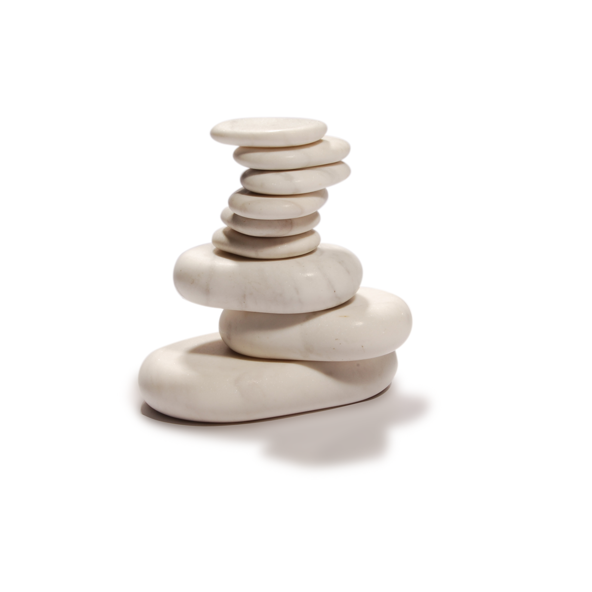 Master Massage - 9 pcs Standard Marble Stone Set
