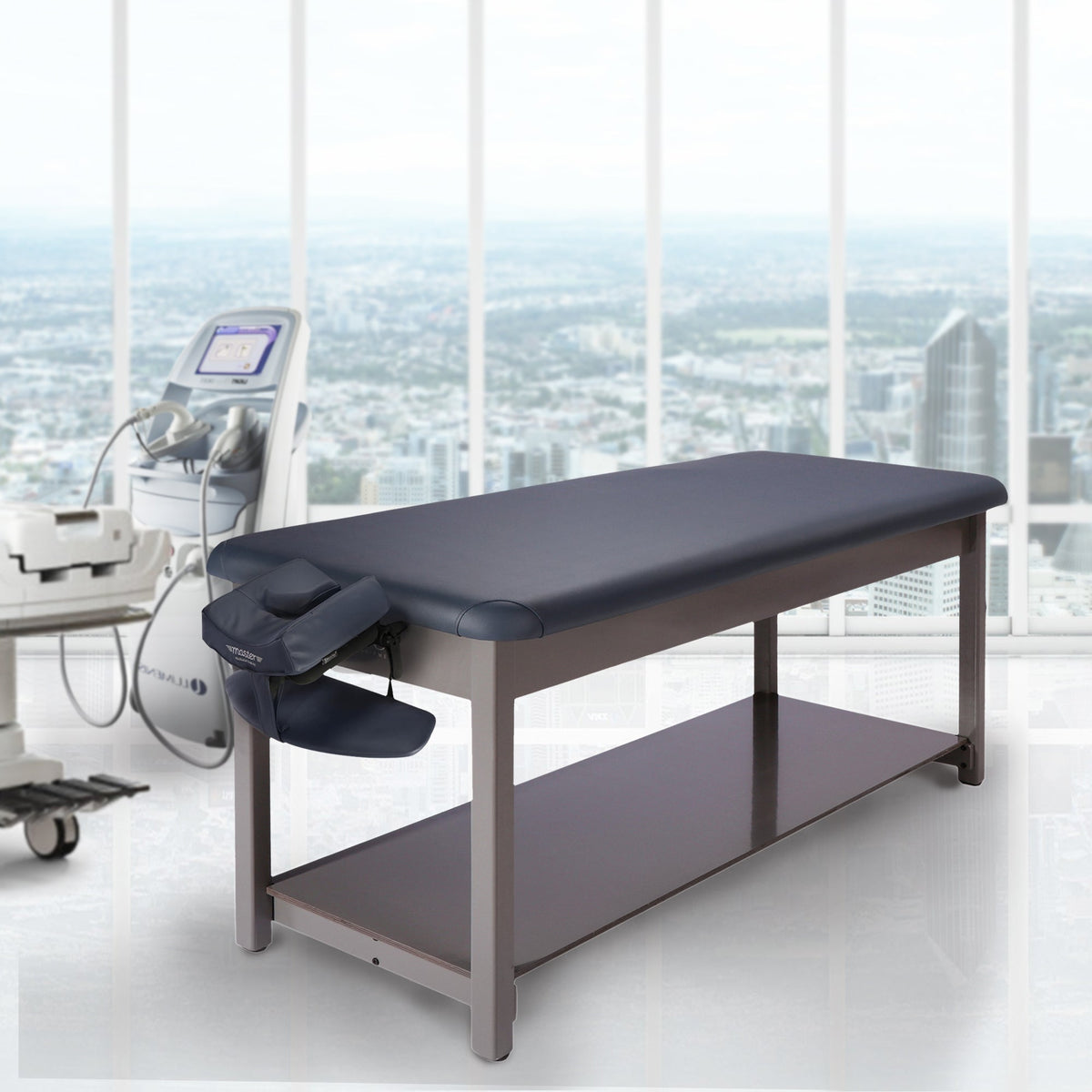Master Massage - 30" Bahama Stationary Massage Table - Grey