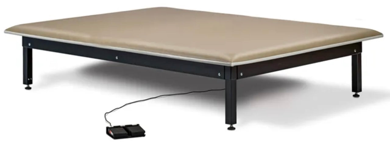 Clinton Industries - 270-46 Bariatric Power Hi-Lo Mat Table w/ Flat Top. 6'L x 4'W, for Physical Therapy - product image 1