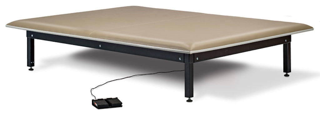 Clinton Industries - 270-57 Bariatric Power Hi-Lo Mat Table w/ Flat Top. 7'L x 5'W, for Physical Therapy - product image 1