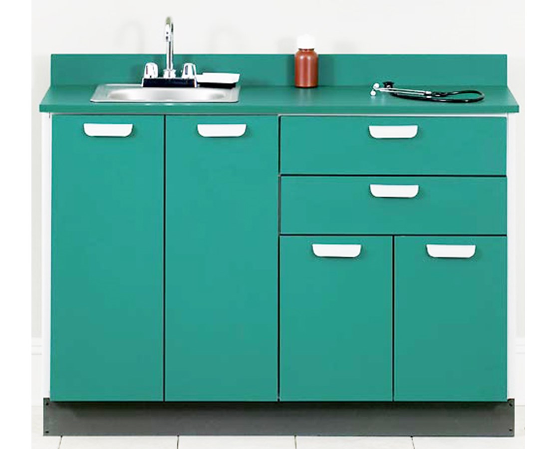 Clinton Industries - 3600-27-RR School Nurse Exam Room Furniture Package [Table, Cabinets & More. Ready Room] - product image 3