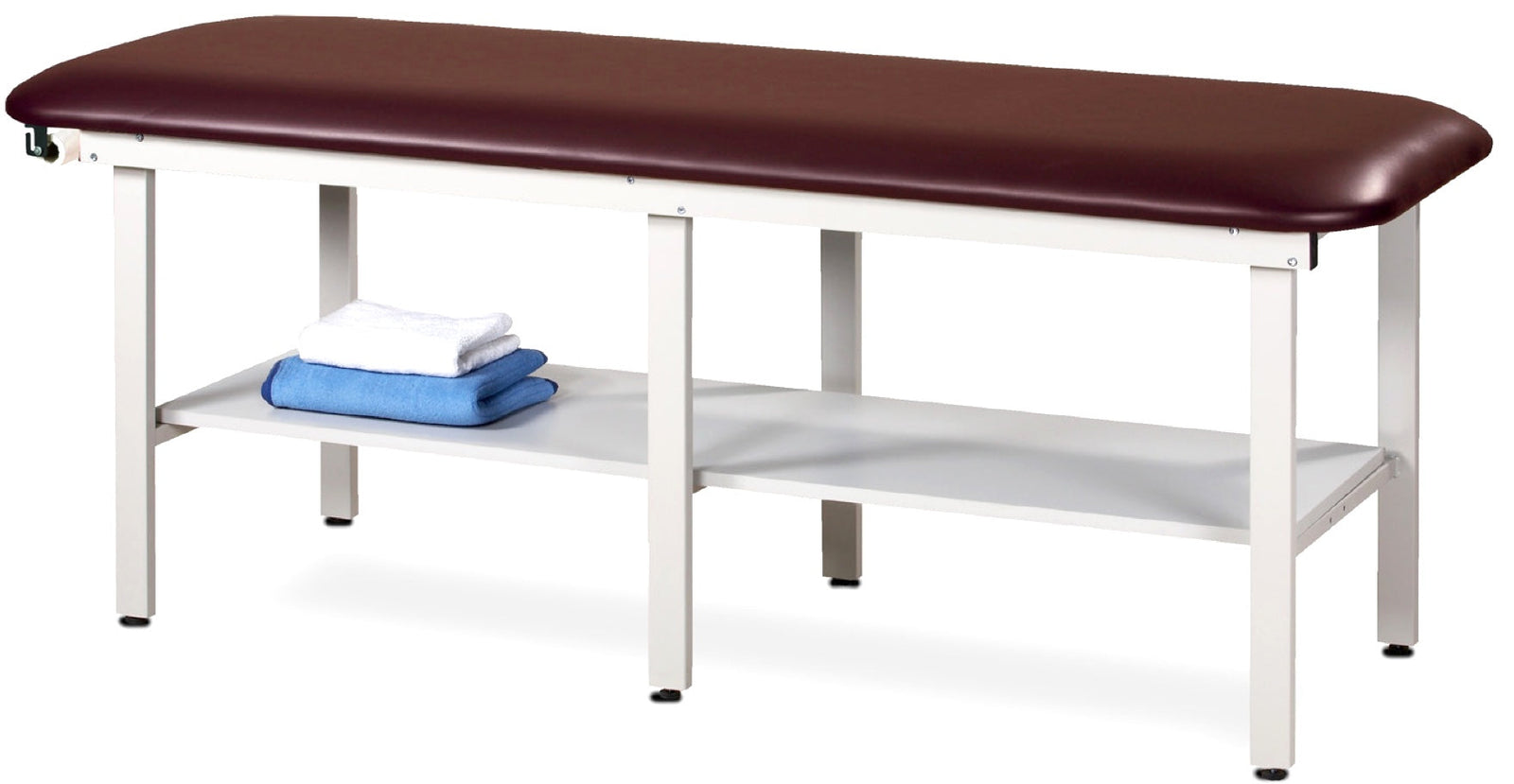 Clinton Industries - 6198 Bariatric Treatment Table w/ Shelf & Flat Top (Steel) - product image 1