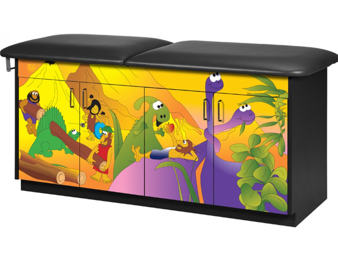 Clinton Industries - 7934-1 Pediatric Cabinet Treatment Table, Flat Top. Imagination, Dino Days - product image 1
