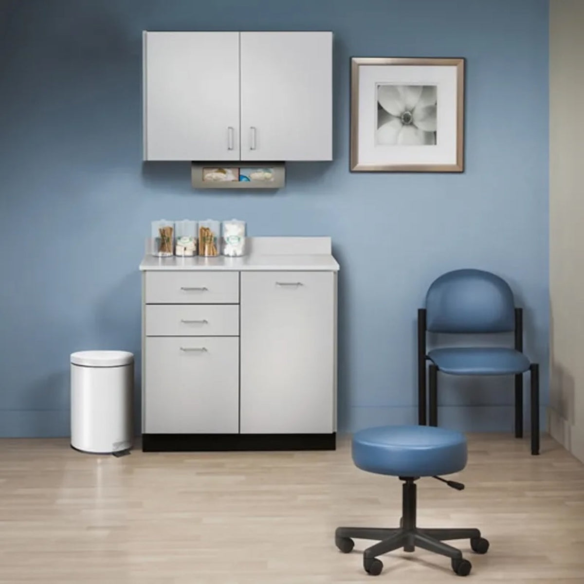 Clinton Industries - 8236-RM Furniture Package with 36"W Base & Wall Cabinets. Ready Room My Way - product image 1