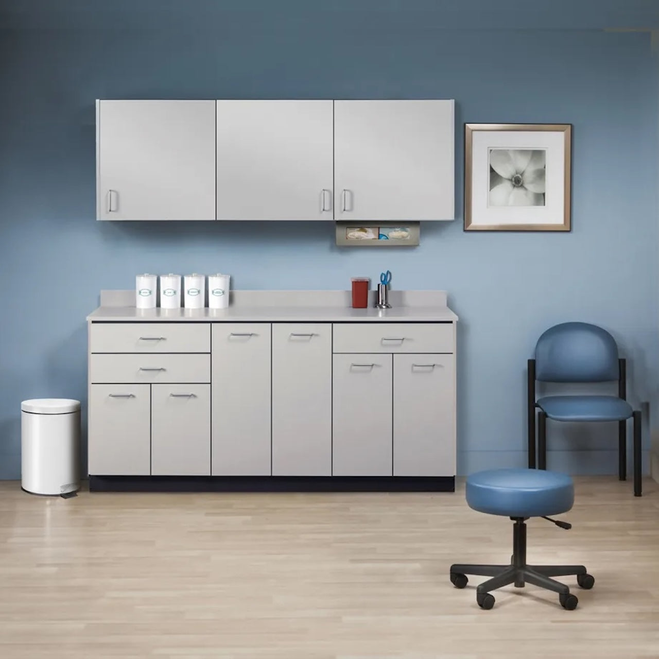 Clinton Industries - 8272-RM Furniture Package with 72"W Base & Wall Cabinets. Ready Room My Way - product image 1