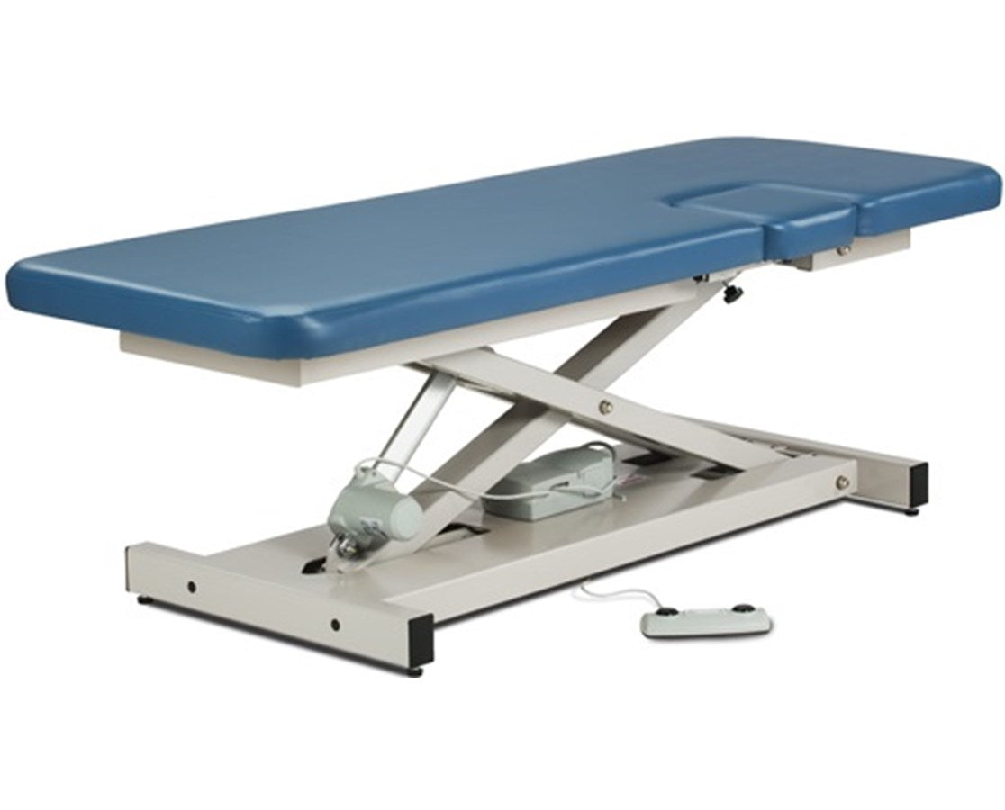 Clinton Industries - 85100 Power Hi-Lo Imaging Table. Open Base w/ Flat Top & Drop-Window - product image 1
