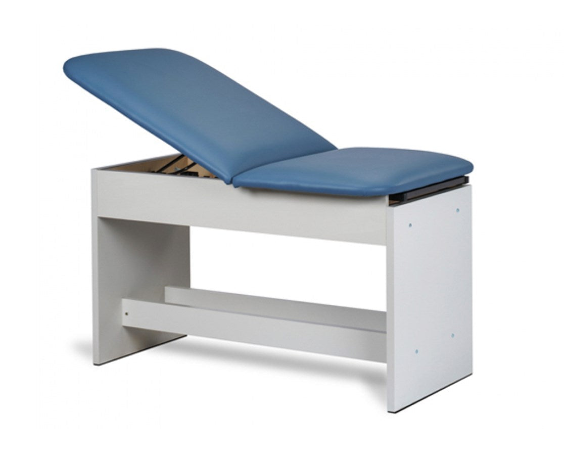 Clinton Industries - 91100 Space Saver Exam Table. Panel Leg w/ Adjustable Back & Pull-Out Leg Rest - product image 2