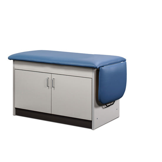 Clinton Industries - 91884 Cabinet Exam Table. Flat Top w/ Drop Section. Space Saver - product image 2