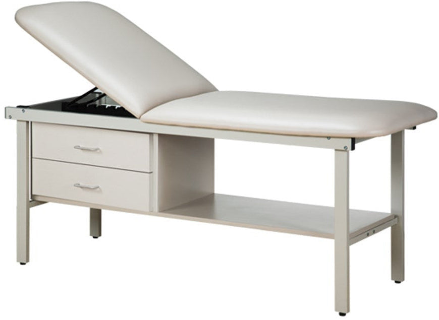 Clinton Industries - P273227 ETA Alpha Treatment Table w/ Drawers, Shelf & Adjustable Back - product image 3