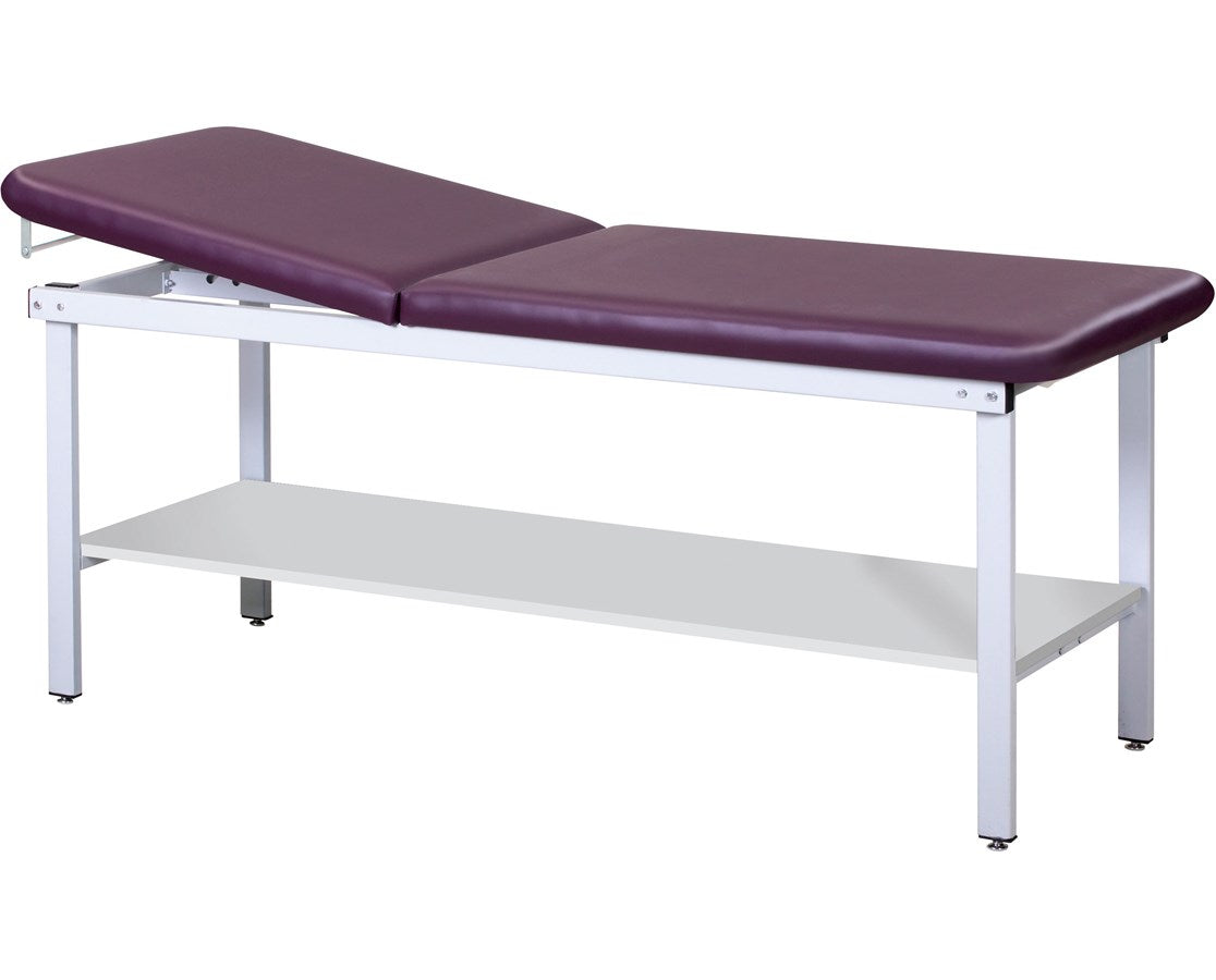 Clinton Industries - 302030 ETA Alpha Treatment Table w/ Shelf & Adjustable Back. 72"L x 30"W - product image 1