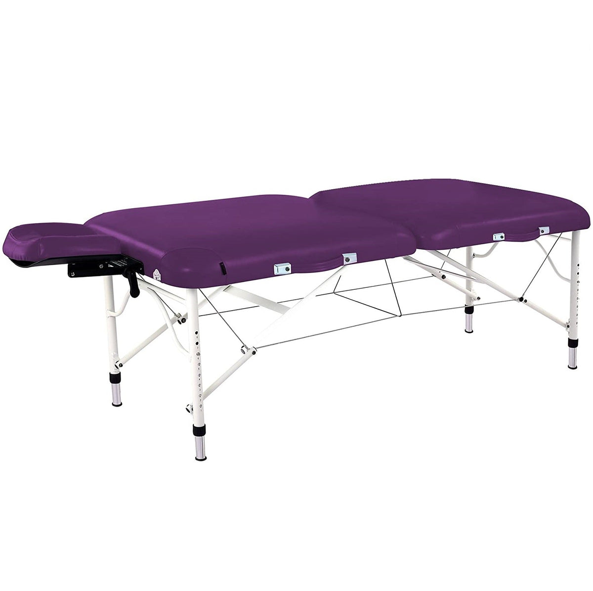 Master Massage - 30" CALYPSO™ LX Portable Massage Table Package with NanoSkin™ - King's Purple