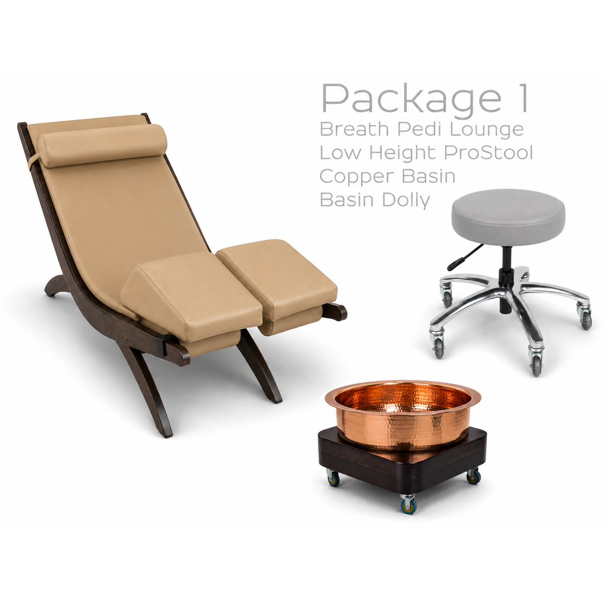 Breath Pedi-Lounge Packages by Touch America