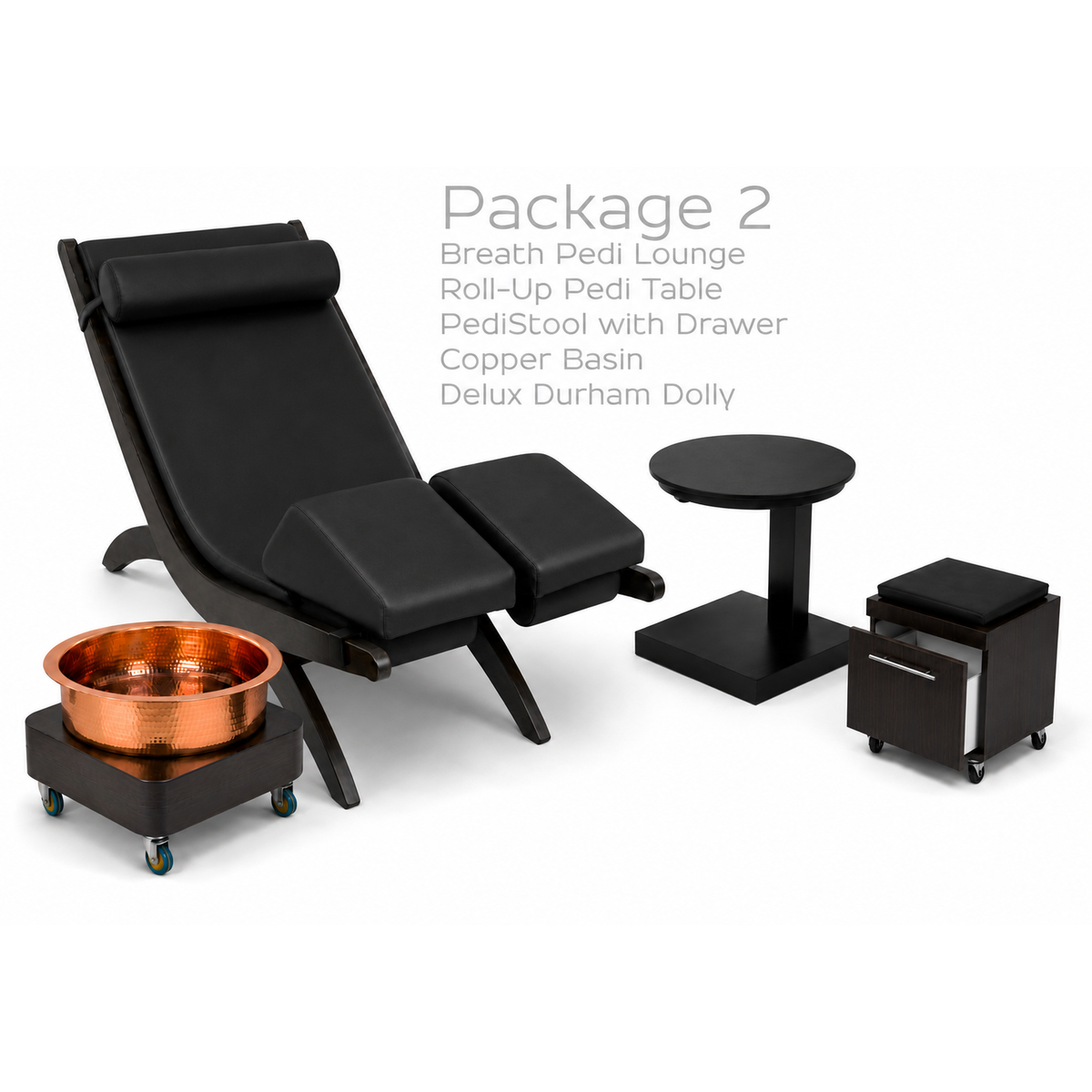 Breath Pedi-Lounge Packages by Touch America