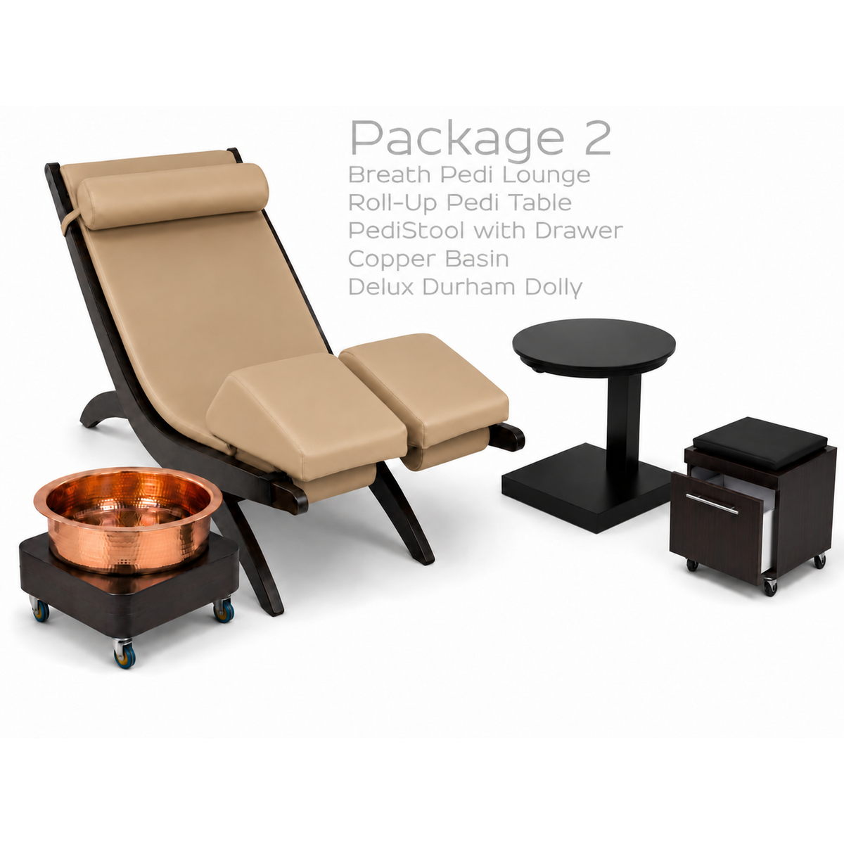 Breath Pedi-Lounge Packages by Touch America