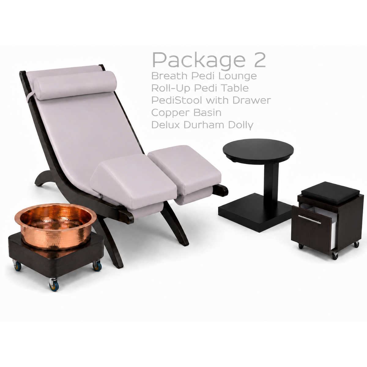 Breath Pedi-Lounge Packages by Touch America