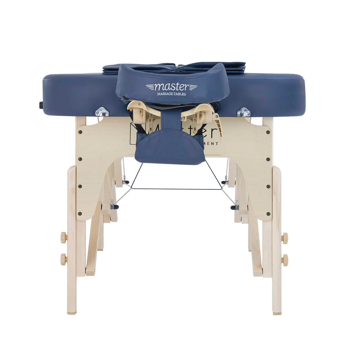 Master Massage - 30” Concord Airwave Full Body Stretching Portable Massage Table with Airbags Compression, Lumbar & Neck Traction, Back, Waist, Hip Leg Massage. For Beauty Salon, Massage Professionals and Home Use Chiropractic Table (Royal Blue)