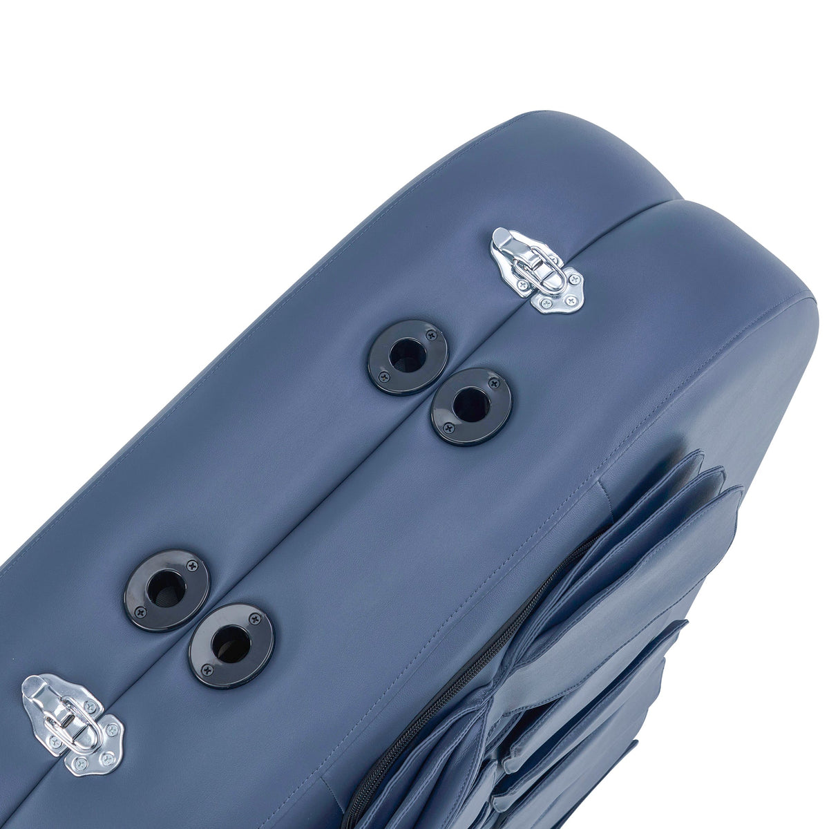 Master Massage - 30” Concord Airwave Full Body Stretching Portable Massage Table with Airbags Compression, Lumbar & Neck Traction, Back, Waist, Hip Leg Massage. For Beauty Salon, Massage Professionals and Home Use Chiropractic Table (Royal Blue)