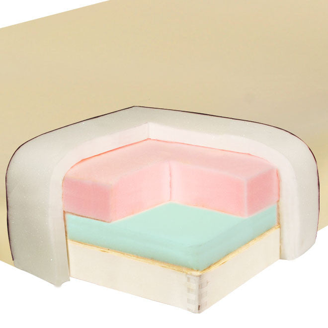 Master Massage - 30" DEL RAY™ Portable Massage Table Package with 3" Thick Cushion of Foam for Ultimate Comfort! (Sand Color)