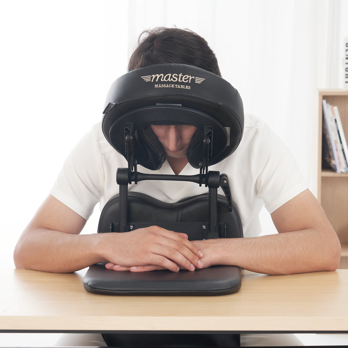 Master Massage - Desktop Massage Kit – Foldable Adjustable - Siesta Artifact, Eye Surgery Recovery