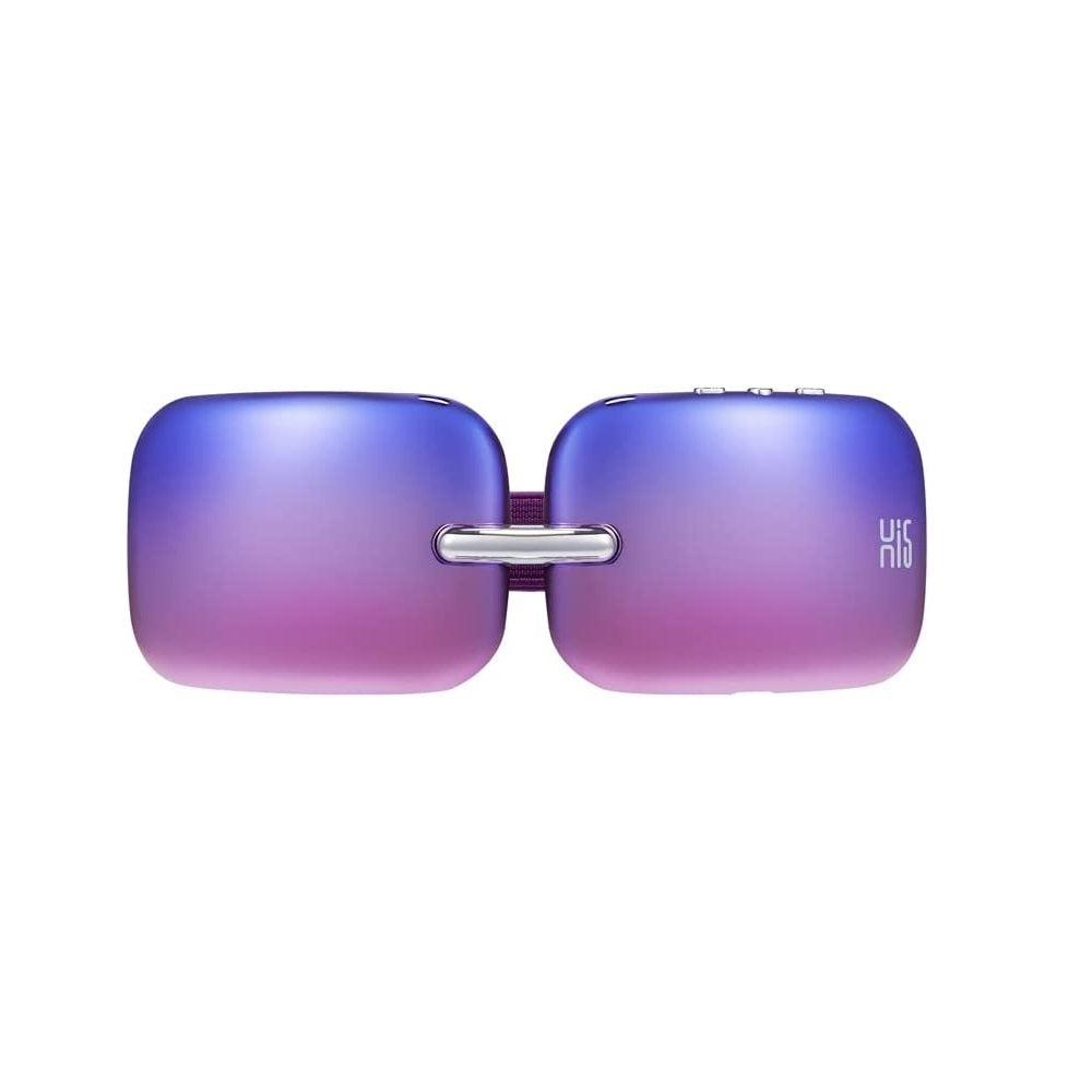 Master Massage - E10 Lightweight Foldable Eye Massager with Heat and Vibration, 112g Portable Travel Eye Massager, 4 Massage Modes, 3 Heat Levels, USB-C Rechargeable Eye Mask Massager for Eye Fatigue Relief