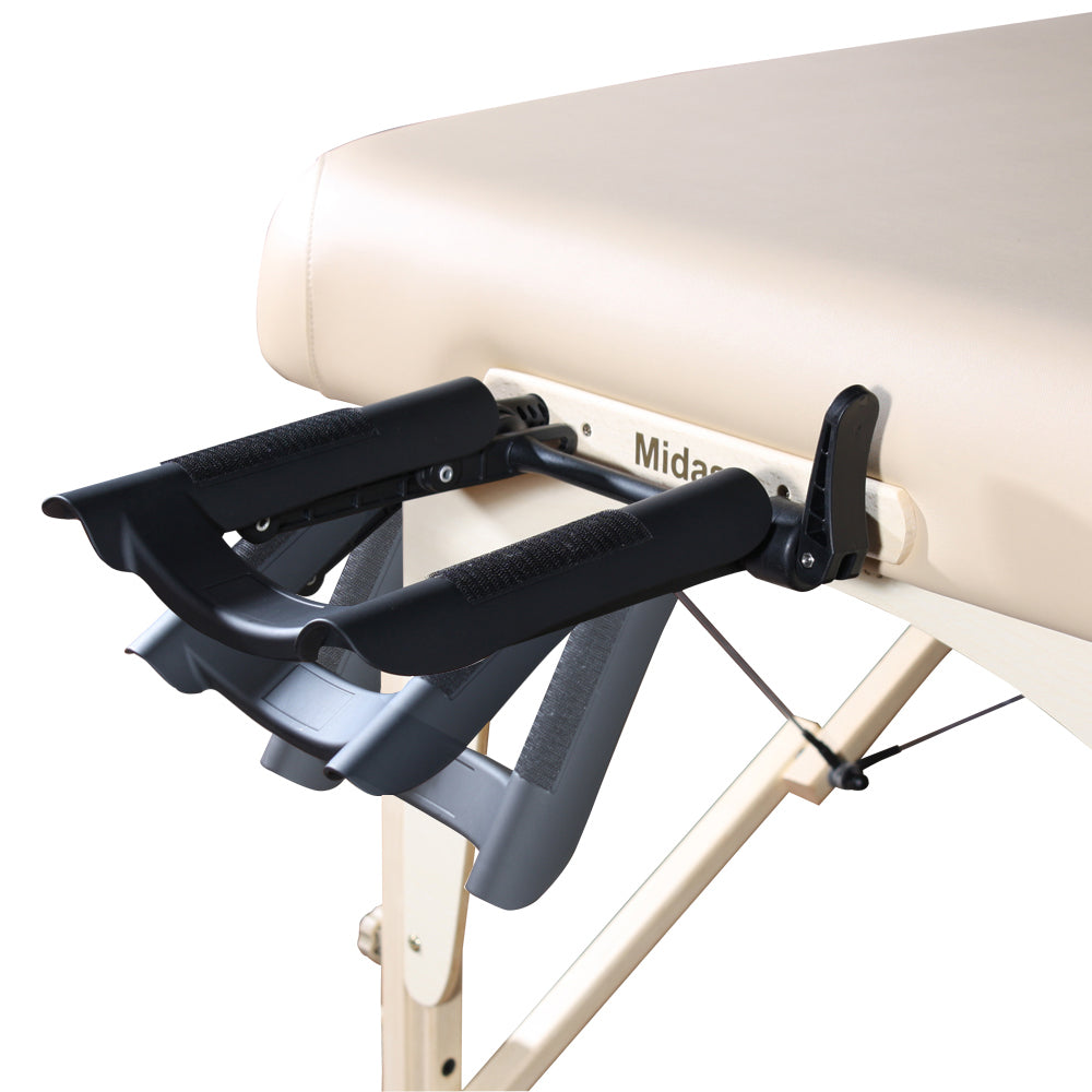 Master Massage - 30" CALYPSO™ LX Portable Massage Table Package with NanoSkin™ - King's Purple