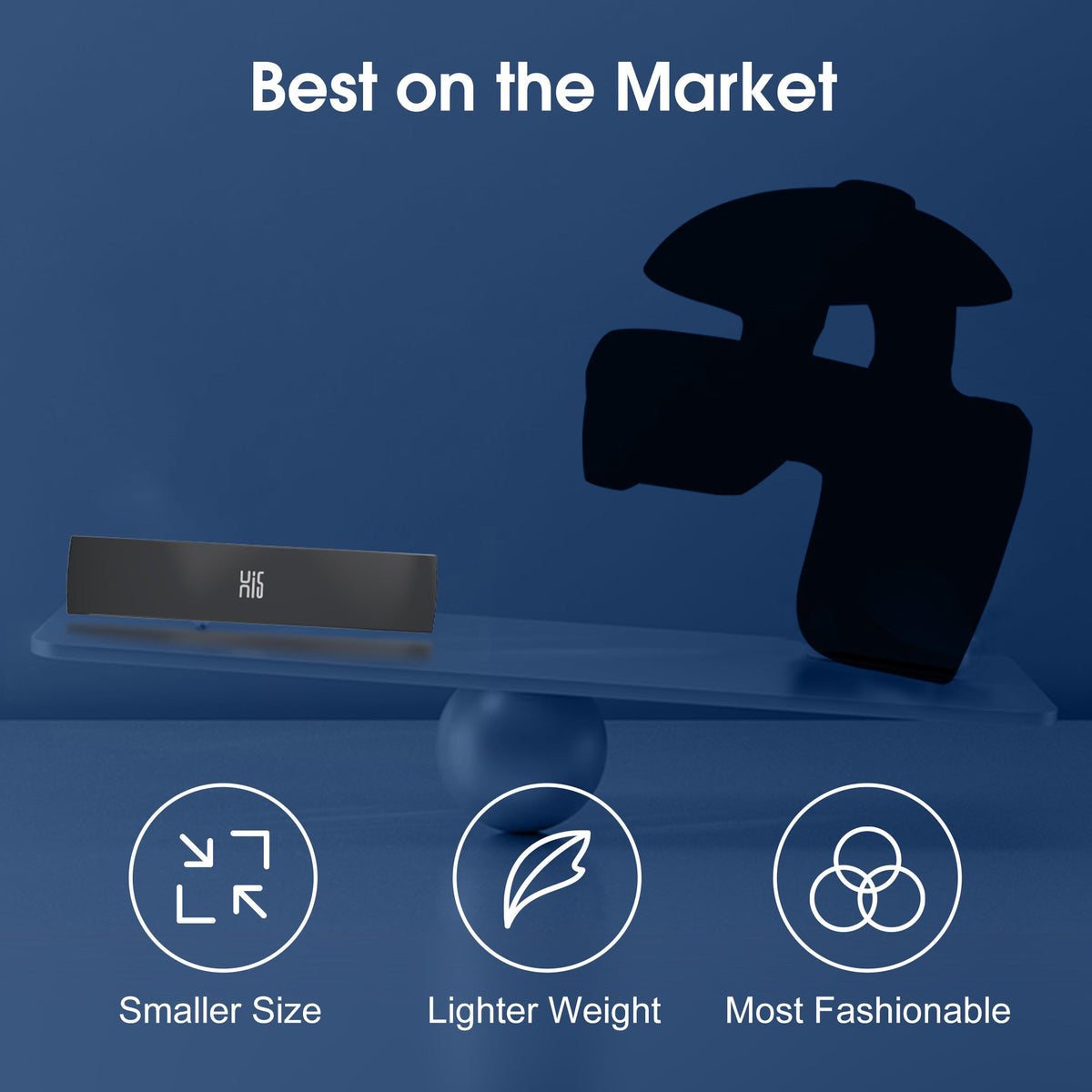 Master Massage - H1 Hands-Free Scalp Massager, Wearable Head Massager with 11 Vibration Nodes, 5 Massage Modes, 3 Intensity Levels, Rechargeable Electric Portable Head Massage Device for Relaxation and Stress Relief