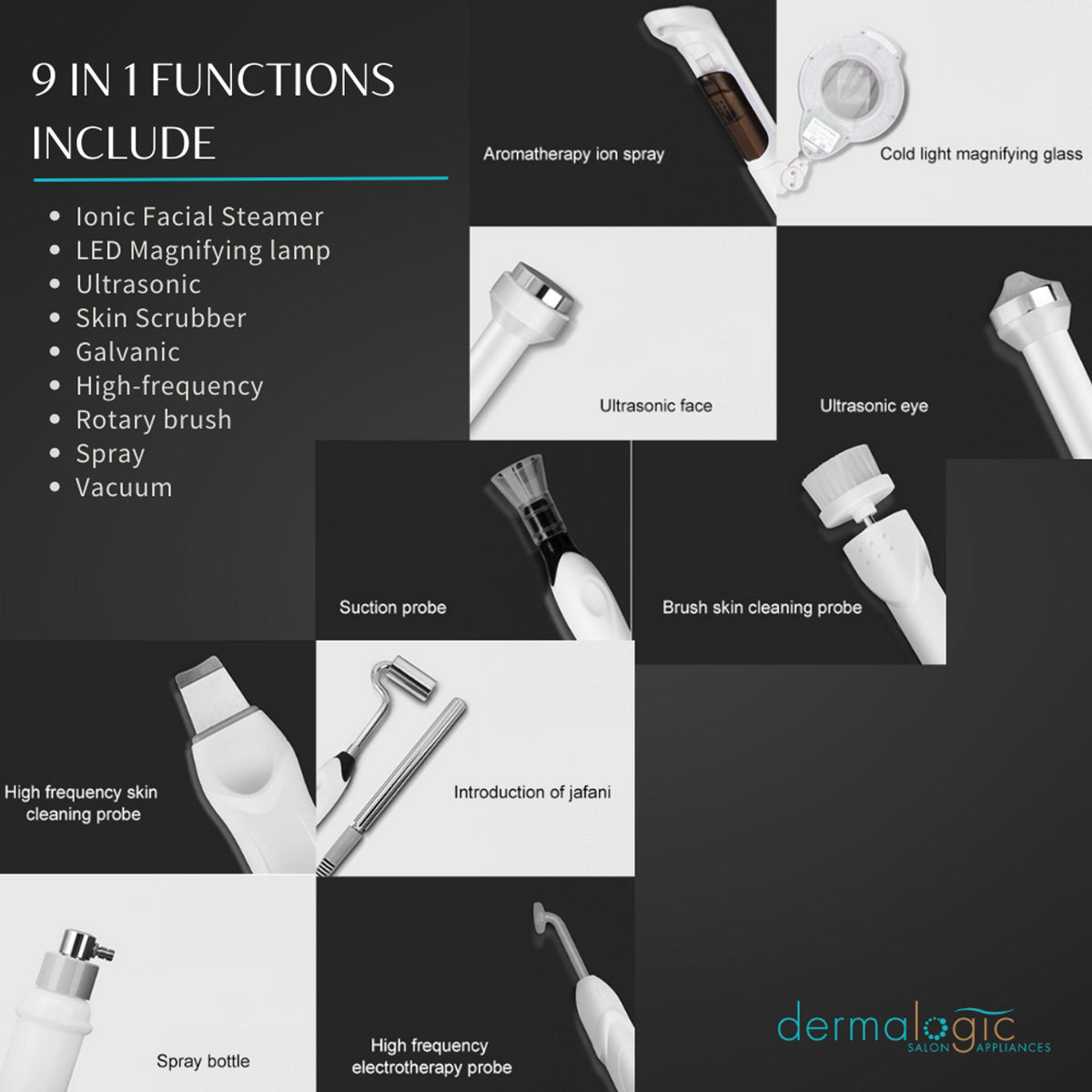 Dermalogic - Irving II 9 Function Facial Machine