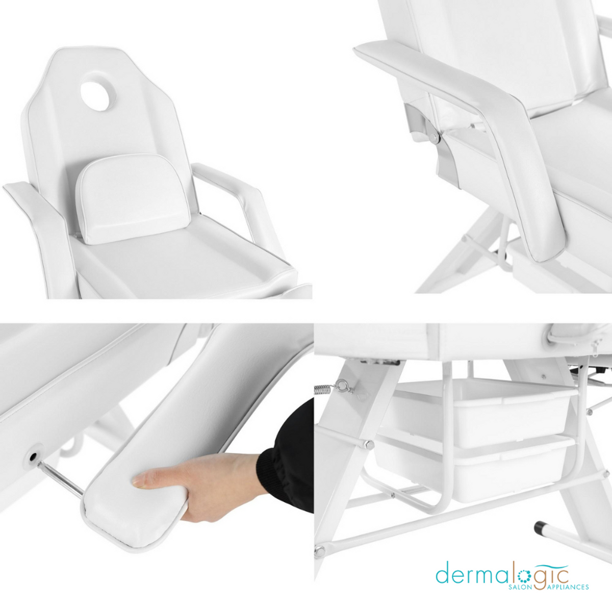 PARKER II FACIAL / TATTOO CHAIR BY DERMALOGIC - view 9