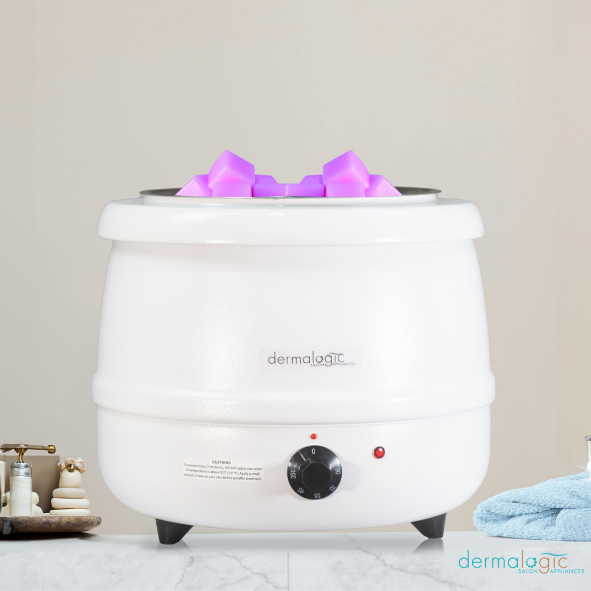 Dermalogic Paraffin Wax Kettle Warmer w/ 5oz Ladle - 10L - view 6
