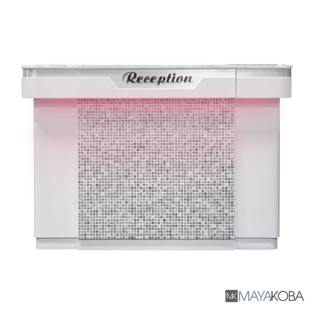 SONOMA Reception Table with Mosaic & LED - view 1