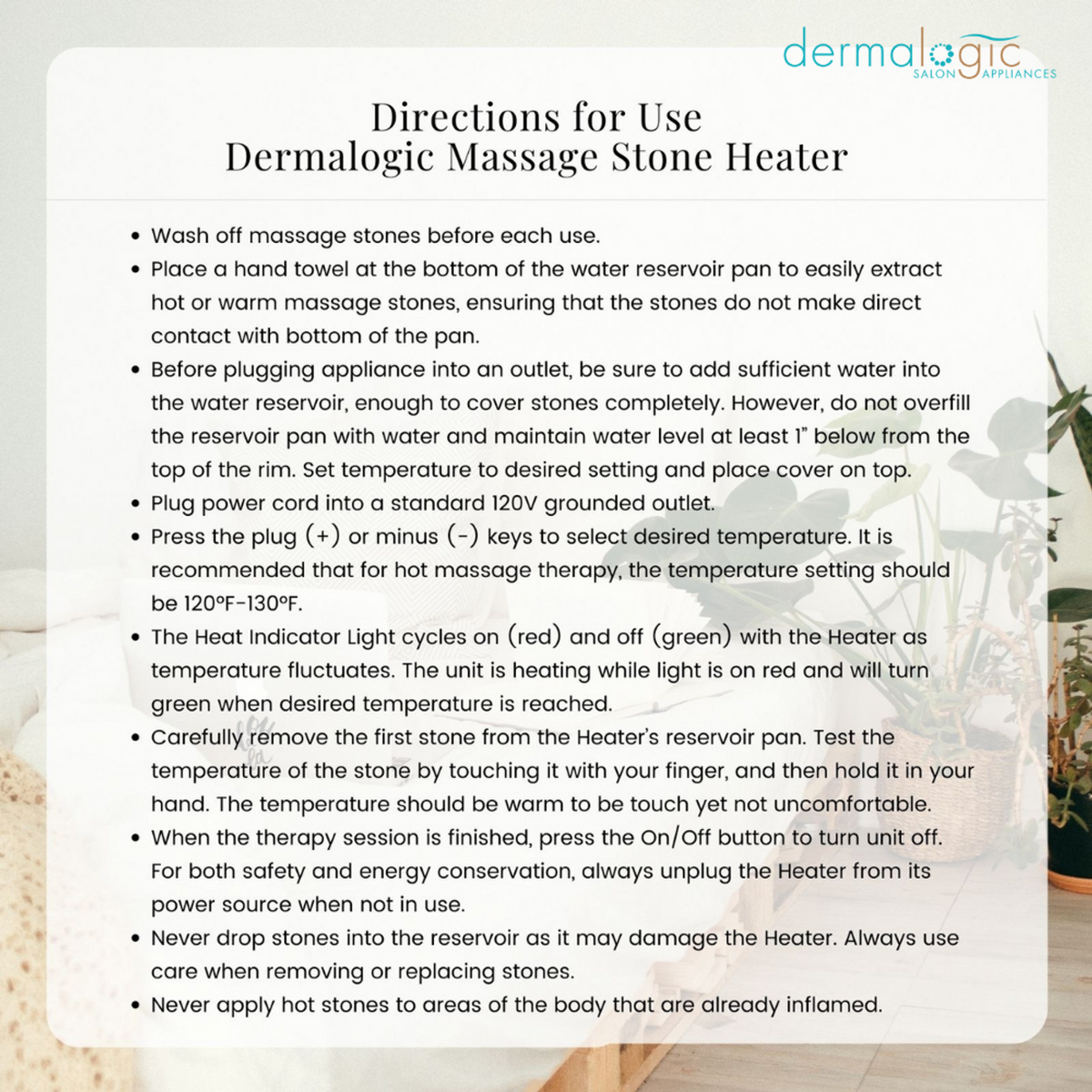 Dermalogic Digital Massage Stone Heater - view 5