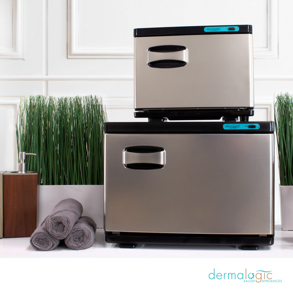 Double-Door Dermalogic Stainless Towel Warmer 40L - view 2