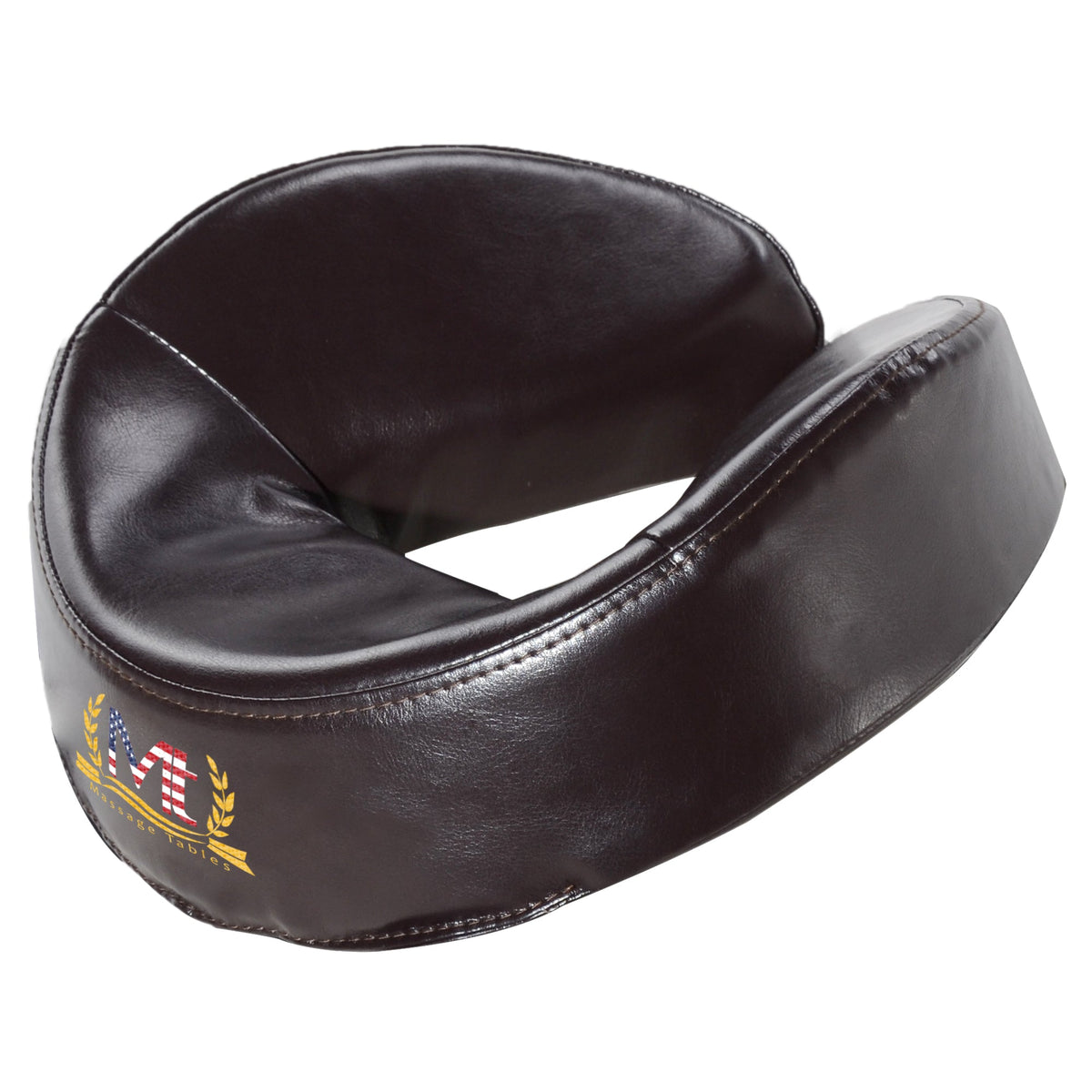 Master Massage - Mt Massage Universal Leaf Talk Face Cushion Pillow for Massage Table, Black Color
