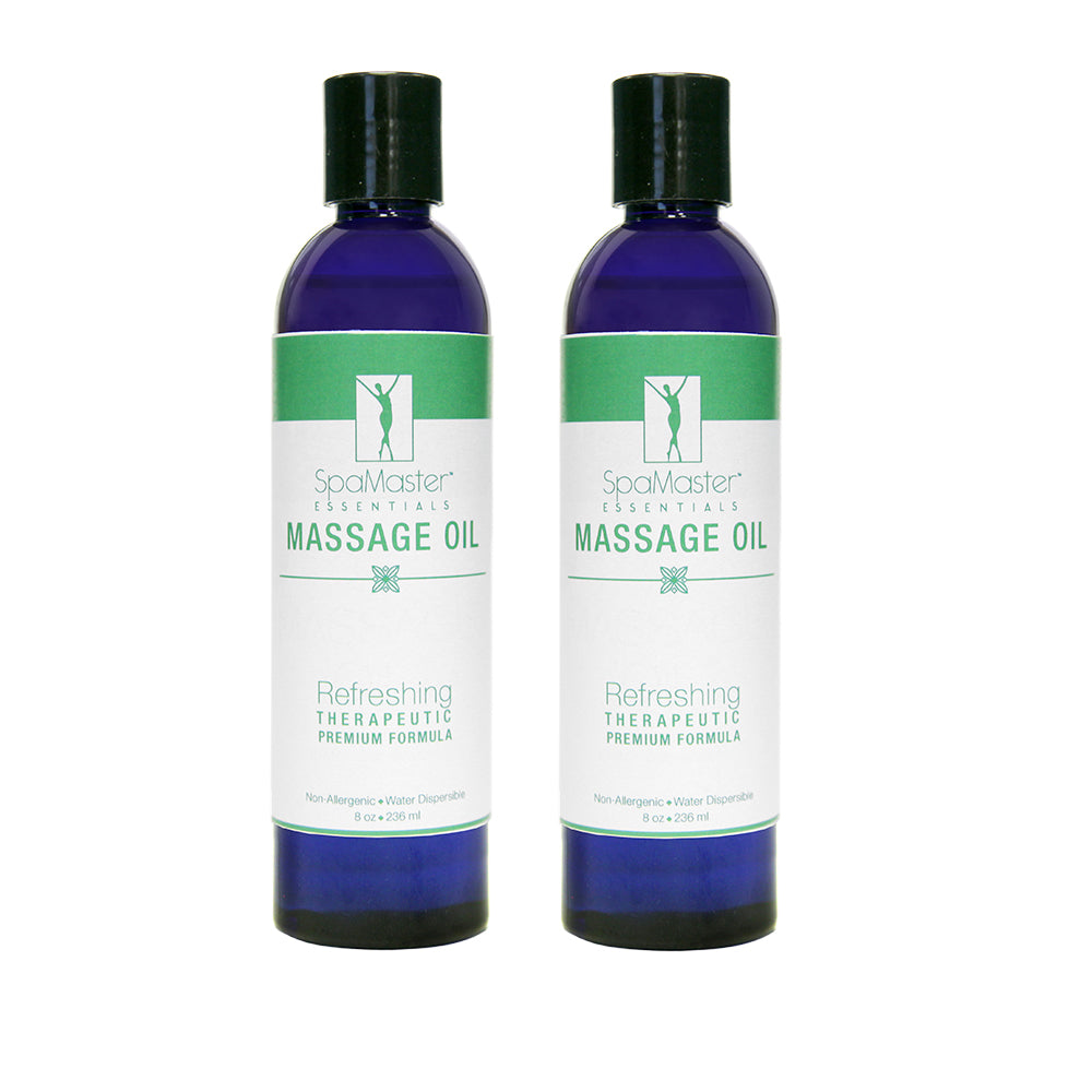 Master Massage - Organic & Unscented Water-Soluble Blend Massage Oil - Choose from 7 Sizes & Quantity Options!
