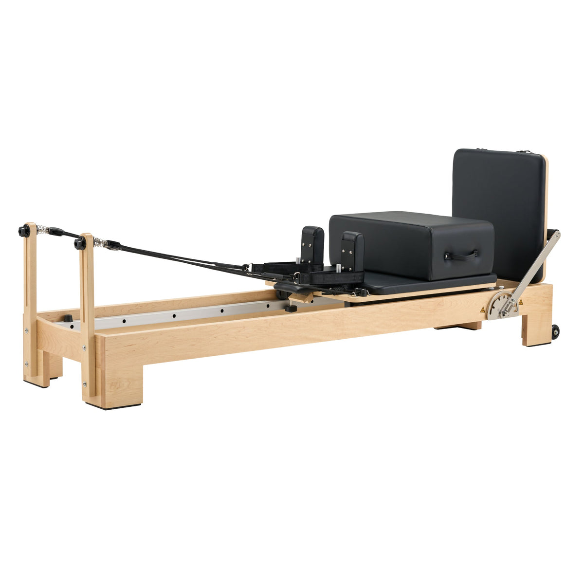 Master Massage - StudioSolid Stationary Pilates Reformer 60cm Maple Frame