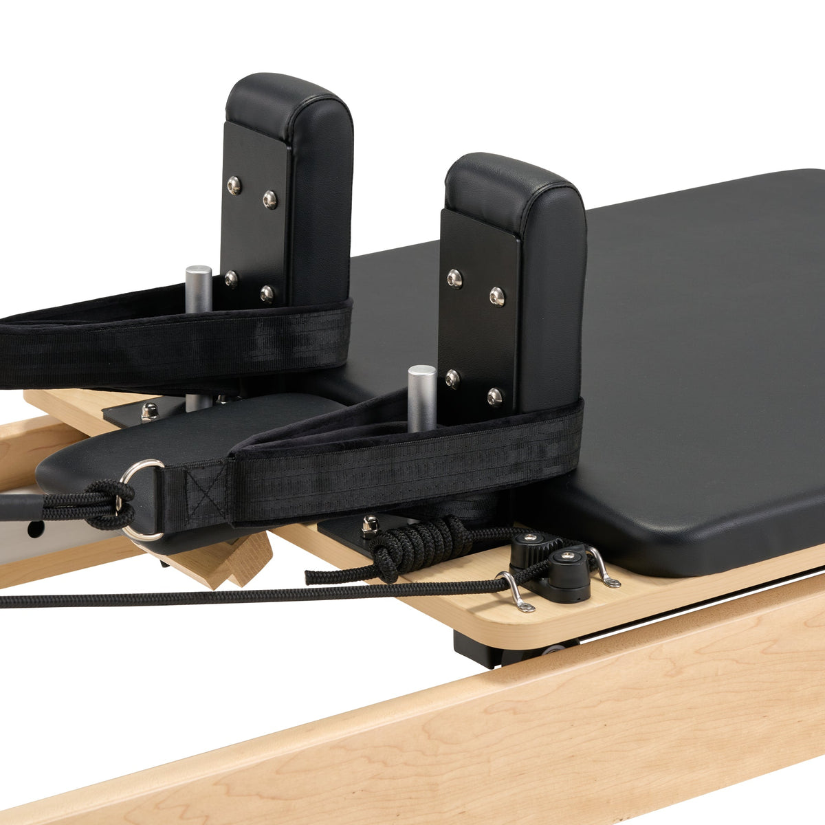 Master Massage - StudioSolid Stationary Pilates Reformer 60cm Maple Frame
