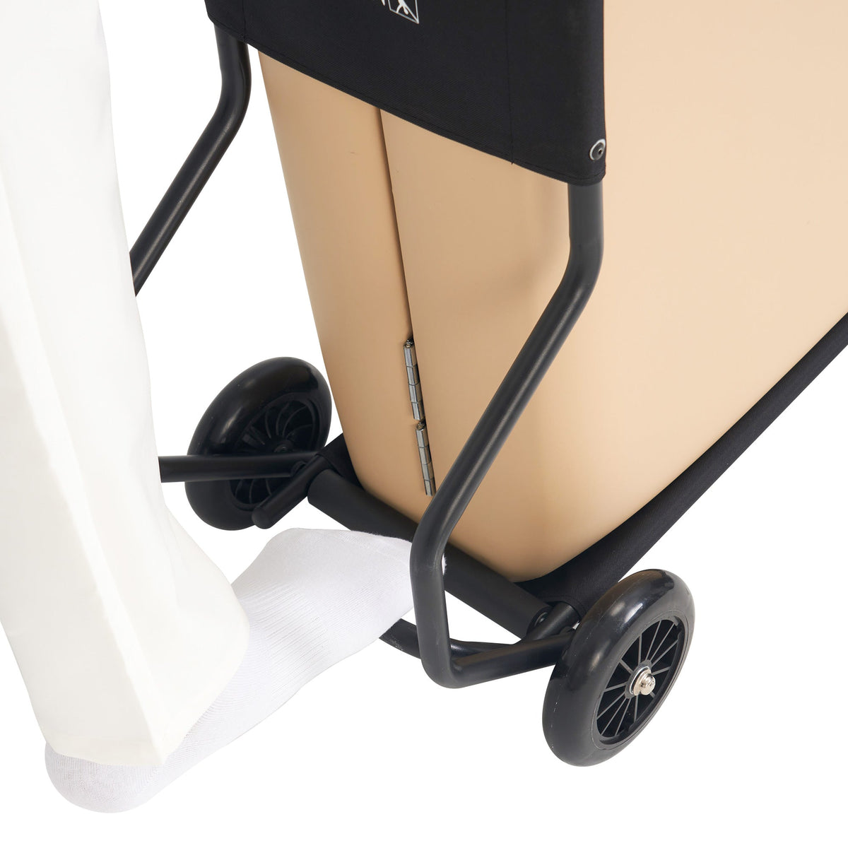 Master Massage - Universal Foldable Massage Table Cart for Portable Massage Beds- Lightweight Massage Table Folding Travel Skate with Large Rubber Wheels Fits Most Brands & Sizes