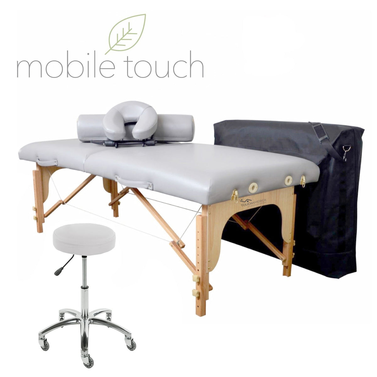 Mobile Touch Portable Massage Table by Touch America