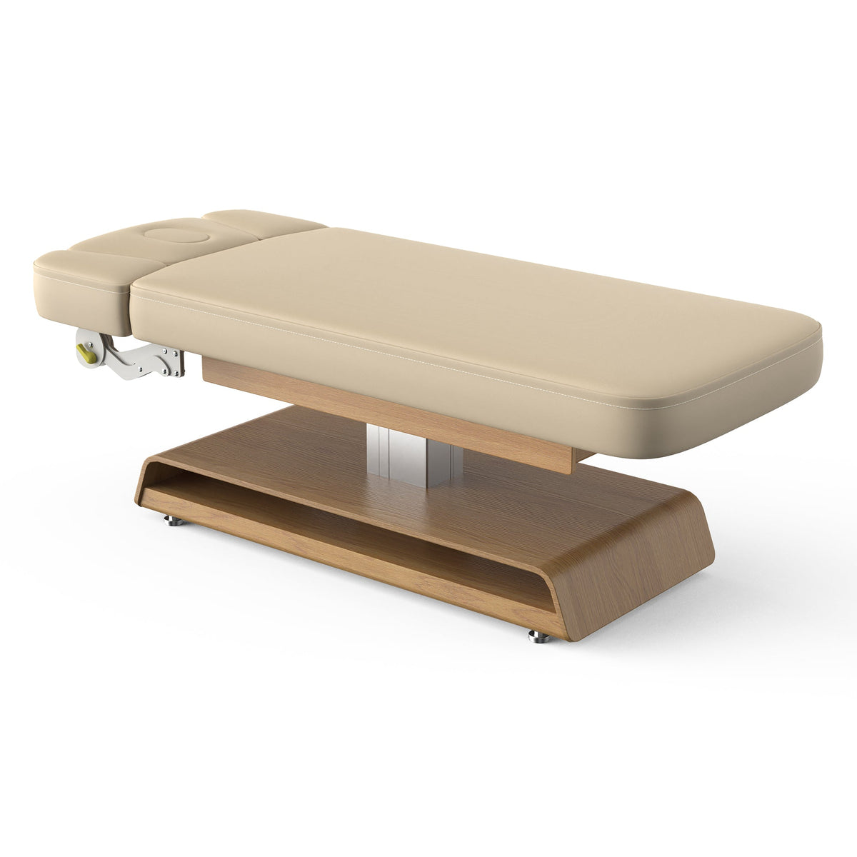 Master Massage - 31” Princeton Salon Electric Spa & Massage Table, Oak Base – Premium Electric Medi Spa Treatment Bed