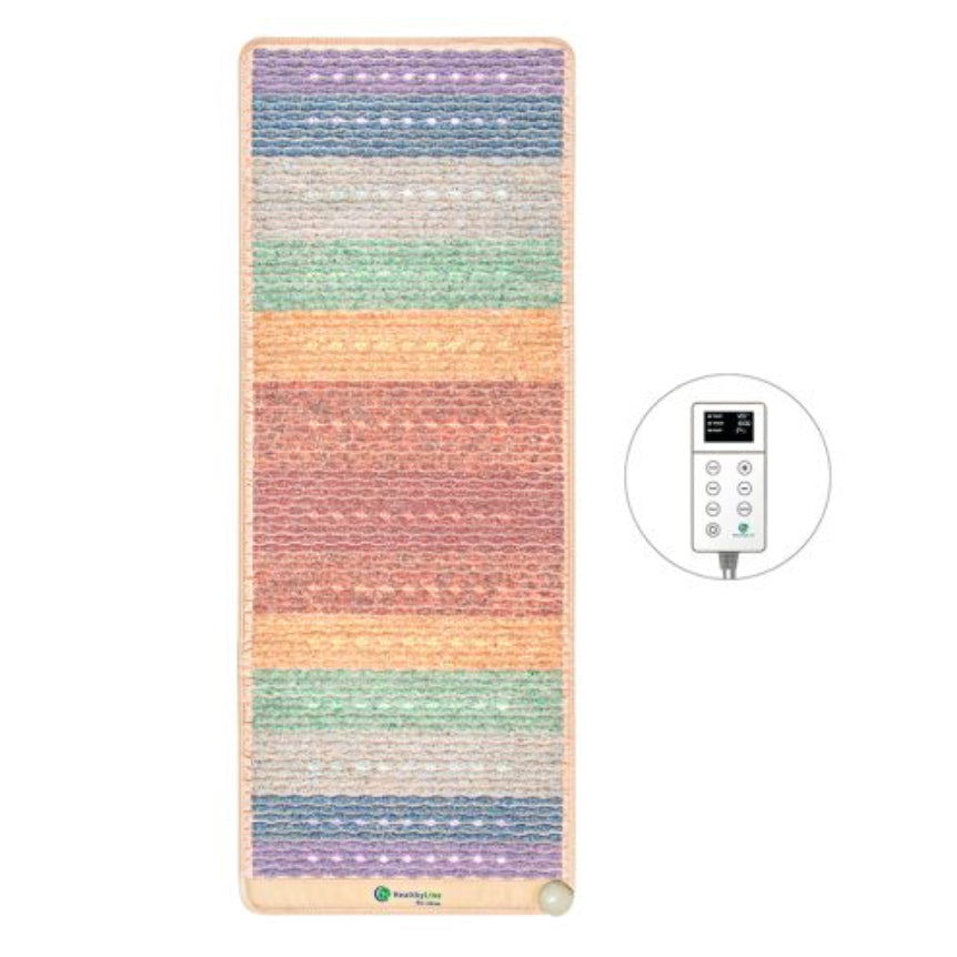 HealthyLine 7428 Firm Photon Rainbow Chakra Mat by Touch America