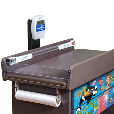 Clinton Industries - 78362 Pediatric Scale Treatment Table w/ Drawers. Imagination Series, Ocean Commotion - Clinton Industries product image