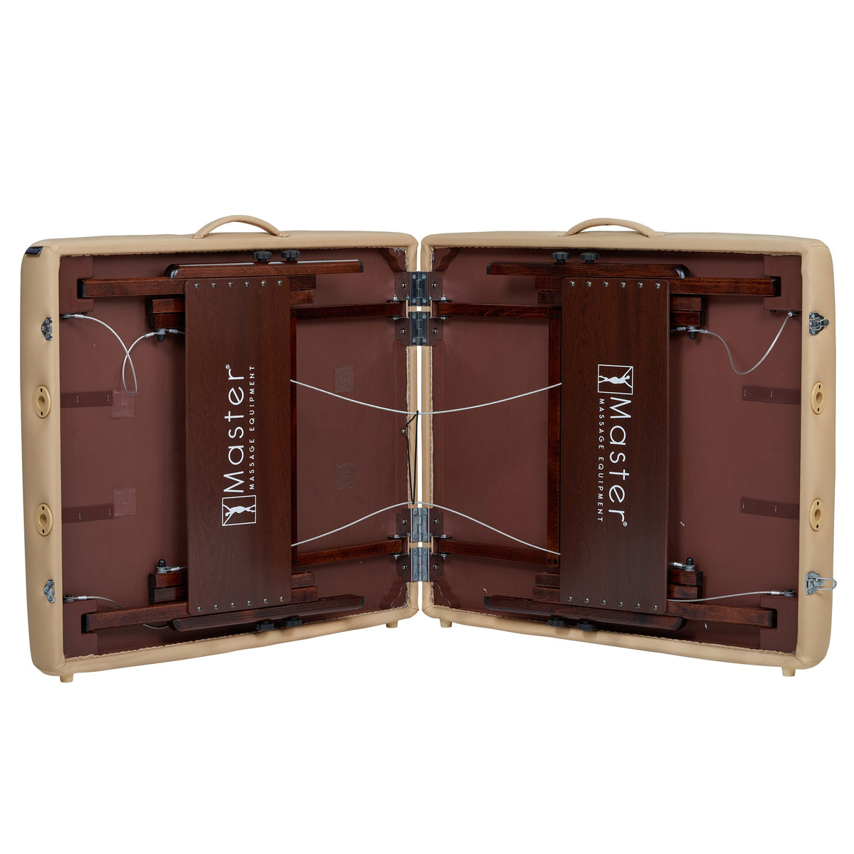 Master Massage - 30" DEL RAY™ Portable Massage Table Package with 3" Thick Cushion of Foam for Ultimate Comfort! (Sand Color)