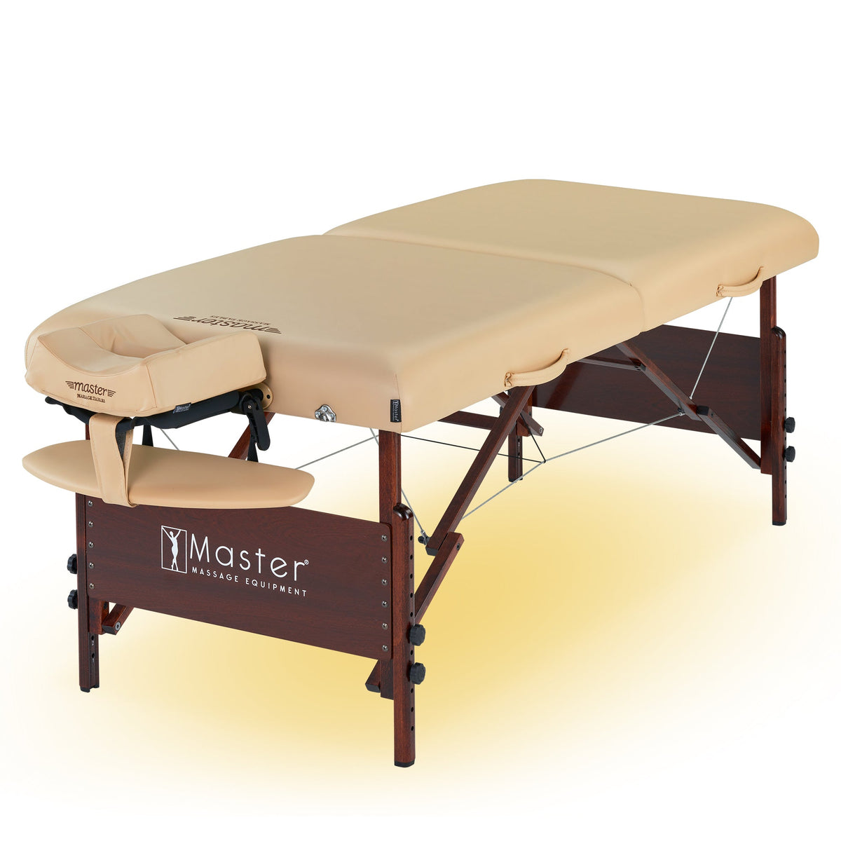 Master Massage - 30" DEL RAY™ Portable Massage Table Package with 3" Thick Cushion of Foam for Ultimate Comfort! (Sand Color)