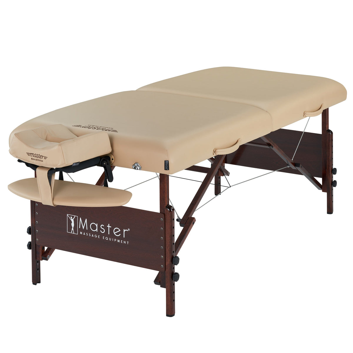 Master Massage - 30" DEL RAY™ Portable Massage Table Package with 3" Thick Cushion of Foam for Ultimate Comfort! (Sand Color)