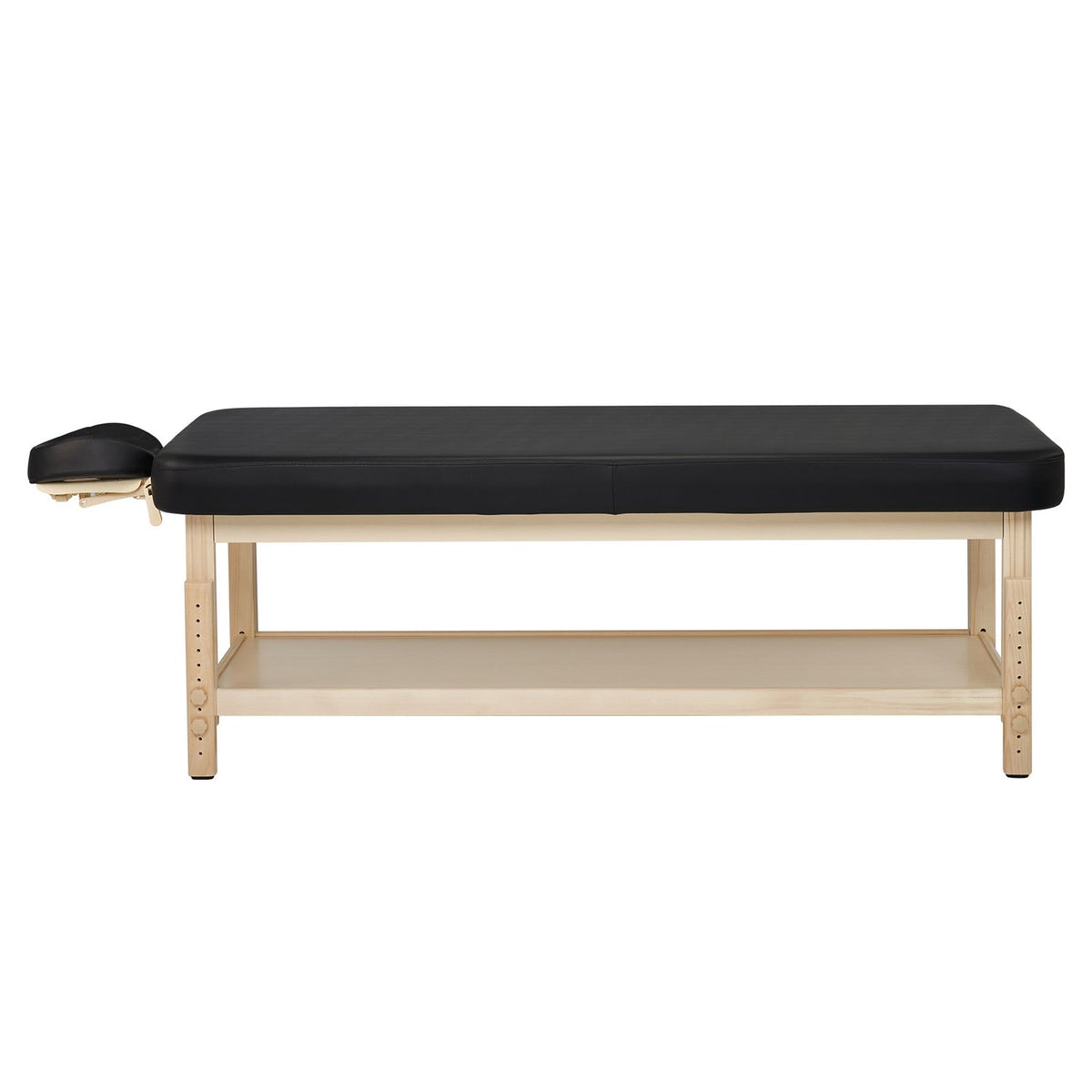 Master Massage - 30" Harvey Comfort™  Stationary Salon Massage Tables - Black