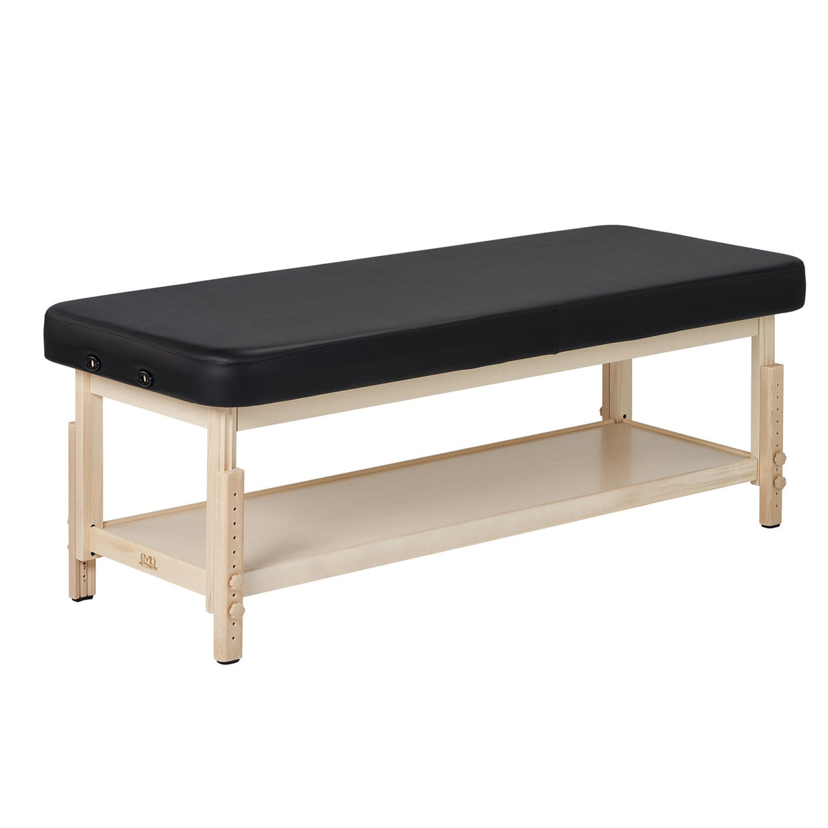 Master Massage - 30" Harvey Comfort™  Stationary Salon Massage Tables - Black